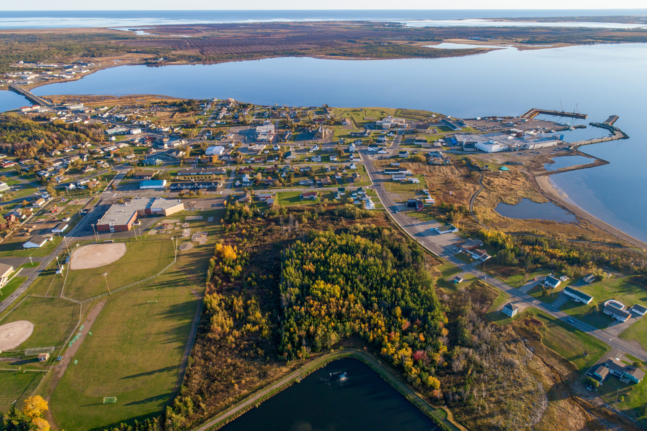 La chasse aux trésors sur les îles Acadienne